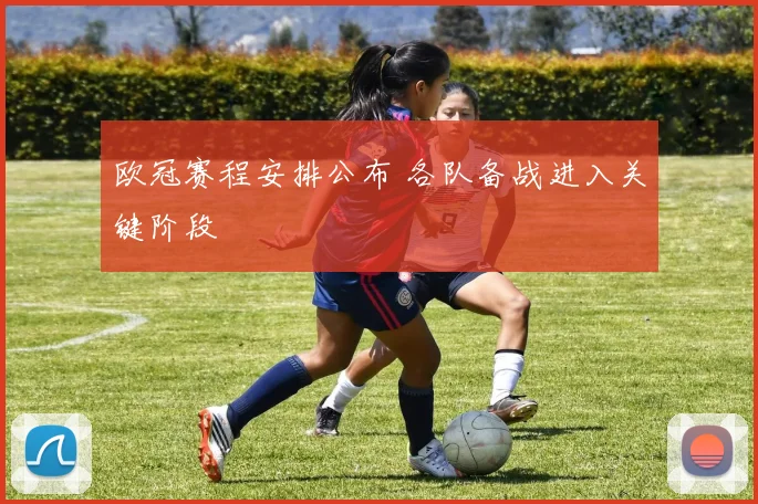 欧冠赛程安排公布 各队备战进入关键阶段